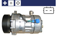Compresor, aire acondicionado