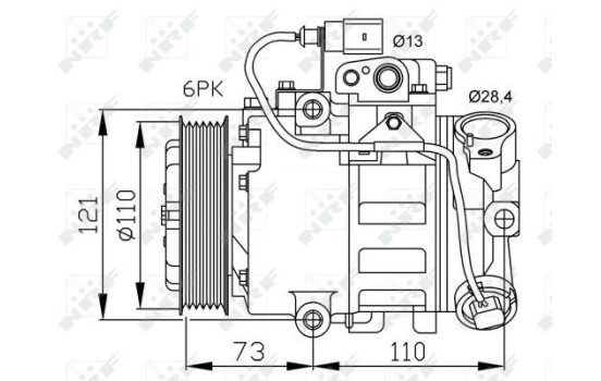 Compresor, aire acondicionado, Imagen 2