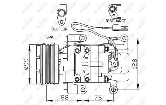 Compresor, aire acondicionado, Imagen 2