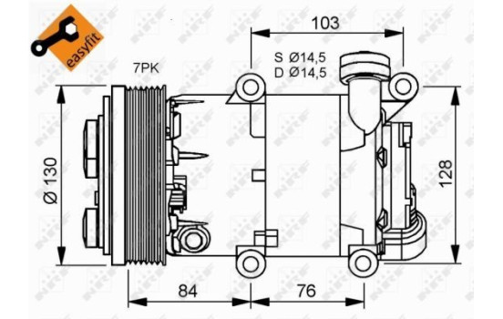 Compresor, aire acondicionado, Imagen 3