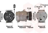Compresor de aire acondicionado 98+ 2.0 8v