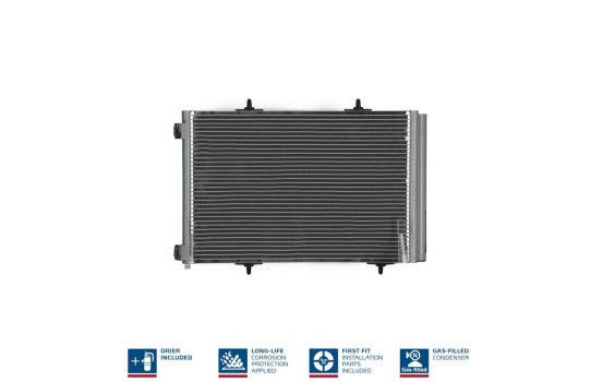 Condensador, aire acondicionado 940055 Nissens, Imagen 3