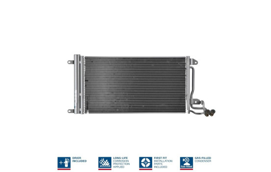 Condensador, aire acondicionado 940093 Nissens, Imagen 3