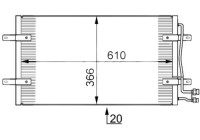 Condensador, aire acondicionado