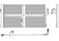 Condensador, aire acondicionado