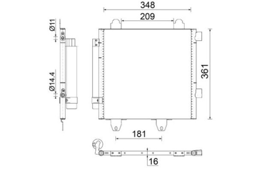 Condensador, aire acondicionado, Imagen 3