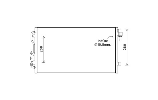 CONDENSADOR BMW 1 (F20/11) -3 (F30/11) 06005434 International Radiators, Imagen 2