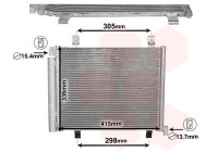 CONDENSADOR DE AIRE ACONDICIONADO 58005327 International Radiators