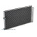 Condensador, aire acondicionado ADBP270031 Blue Print