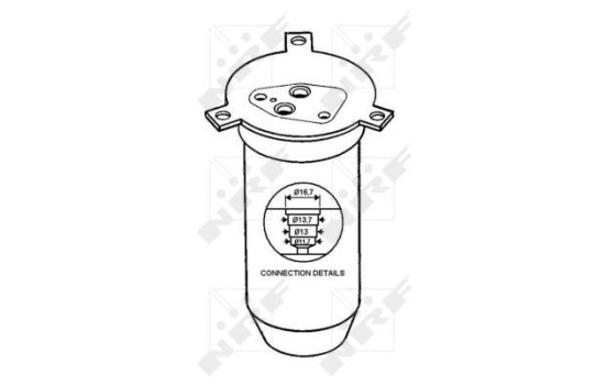 Secadora, aire acondicionado 33072 NRF, Imagen 2