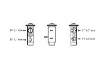 VÃ?LVULA DE EXPANSIÃN MB W169(A)/W245(B) 04-