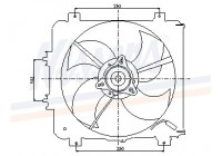 Ventilador, condensador de aire acondicionado