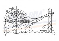 Ventilador, condensador de aire acondicionado