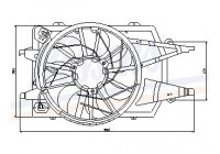 Ventilador, condensador de aire acondicionado