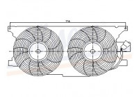 Ventilador, condensador de aire acondicionado