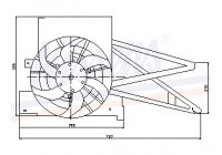 Ventilador, condensador de aire acondicionado