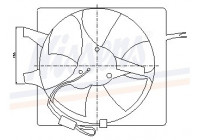 Ventilador, condensador de aire acondicionado
