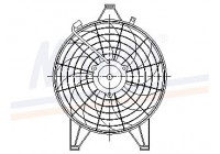 Ventilador, condensador de aire acondicionado