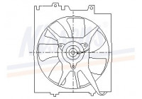 Ventilador, condensador de aire acondicionado