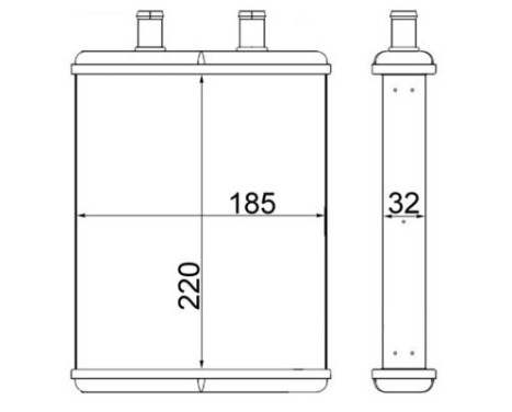 Radiador de calefacción, calefacción interior