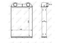 Radiador de calefacción, calefacción interior