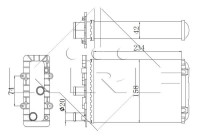 Radiador de calefacción, calefacción interior