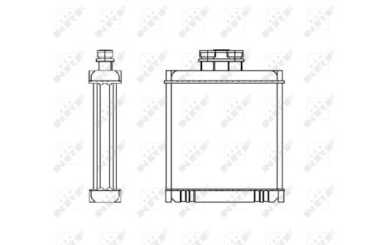 Radiador de calefacción, calefacción interior
