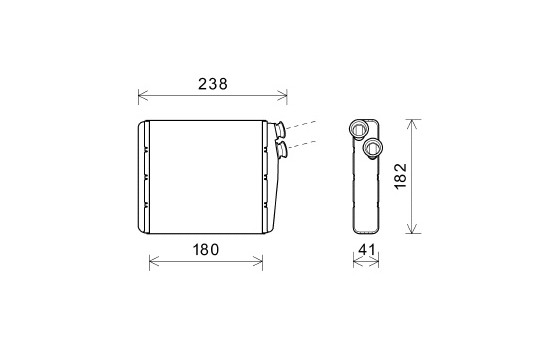 RADIADOR DE CALEFACCIÓN V70/XC70/S80/FREELINKS desde '06