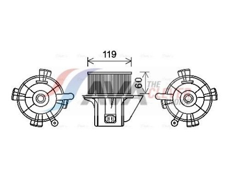 ventilador de estufa CN8299 Ava Quality Cooling