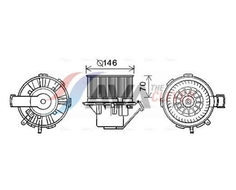 ventilador de estufa MS8648 Ava Quality Cooling
