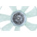 Embrague, ventilador del radiador 49539 NRF, Miniatura 6