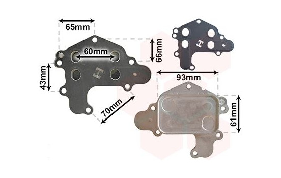enfriador de aceite 09013702 International Radiators