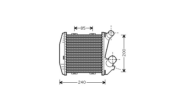 INTERCOOLER 0.8 CDi 29004004 International Radiators, Imagen 2