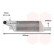 INTERCOOLER 1.7 DTi 37004322 International Radiators, Miniatura 2