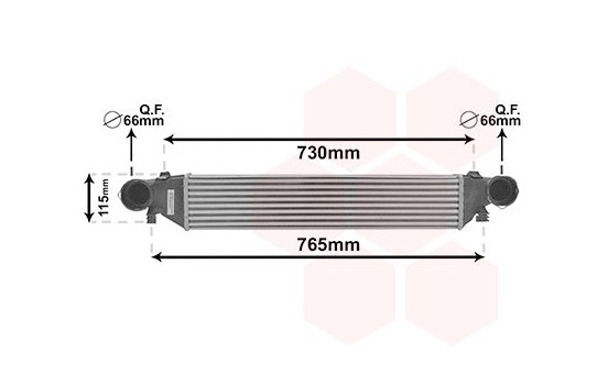 INTERCOOLER 2.0 Kompr -02 30004297 International Radiators