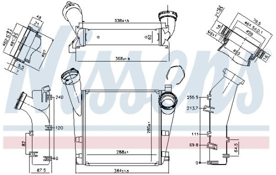 Intercooler 96178 Nissens, Imagen 2