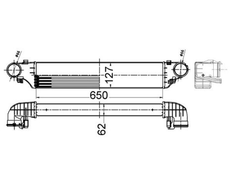 Intercooler, enfriador de aire de carga