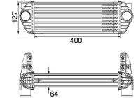 Intercooler, enfriador de aire de carga