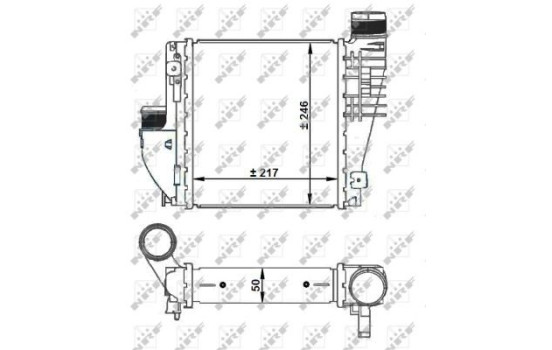 Intercooler, enfriador de aire de carga