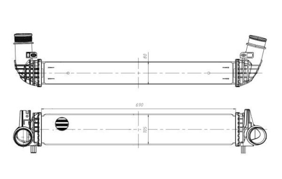 Intercooler, enfriador de aire de carga, Imagen 4