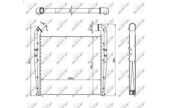 Intercooler, enfriador de aire de carga