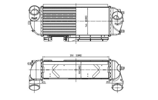 Intercooler, enfriador de aire de carga, Imagen 5