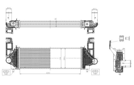 Intercooler, enfriador de aire de carga, Imagen 5