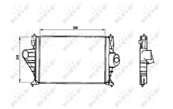Intercooler, enfriador de aire de carga