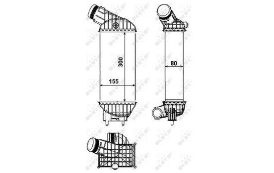 Intercooler, enfriador de aire de carga