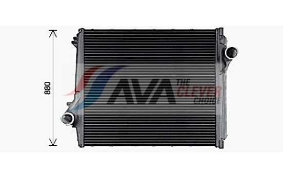 Intercooler, enfriador de aire de carga, Imagen 2