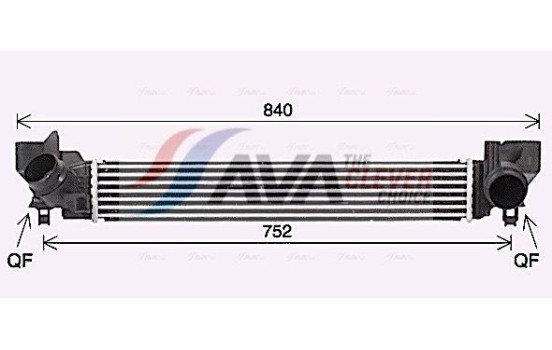 Intercooler, enfriador de aire de carga, Imagen 2