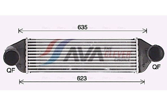 Intercooler, enfriador de aire de carga, Imagen 2