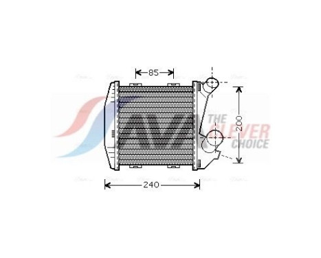 Intercooler, enfriador de aire de carga