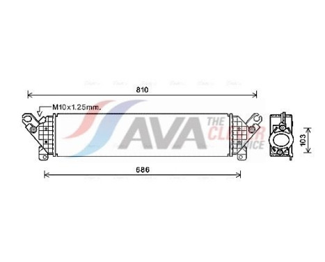 Intercooler, enfriador de aire de carga